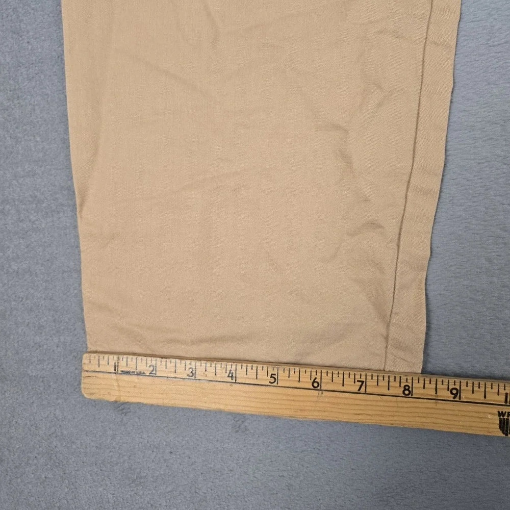 Vineyard Vines Pants Mens XL Beige Chino Linen Cotton Pull On Pleated Casual NWT